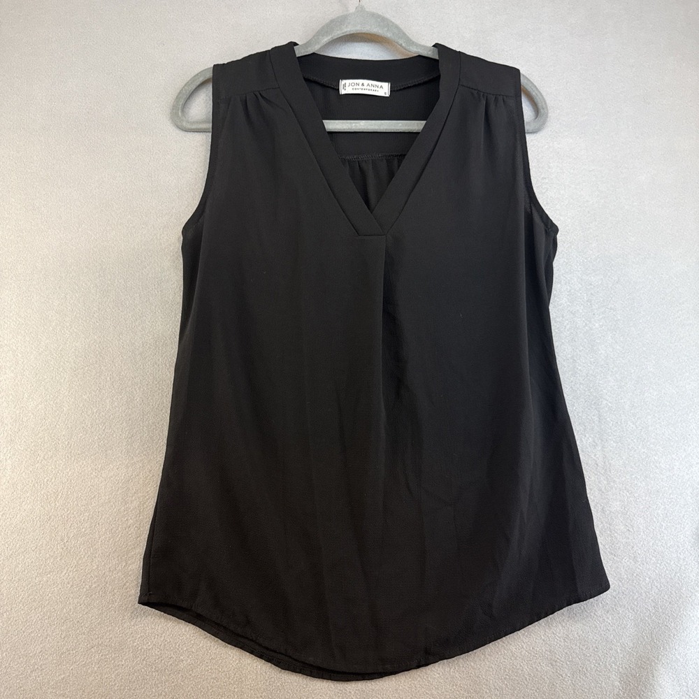 Jon & Anna Sleeveless Women's Blouse size Small, Casual, Workwear, Flowy
